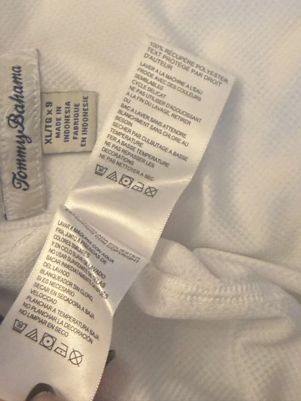 Tommy Bahama Baja Surfside Geo Board Shorts Swim Trunks Men’s XL Blue White